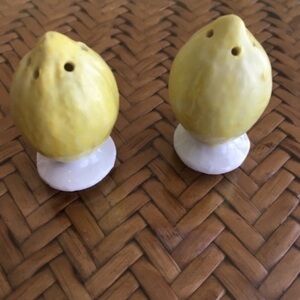 Lemon Salt and Pepper Shakers
